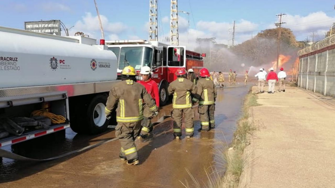 Incidente en Complejo Petroquímico Morelos deja 4 heridos Pemex