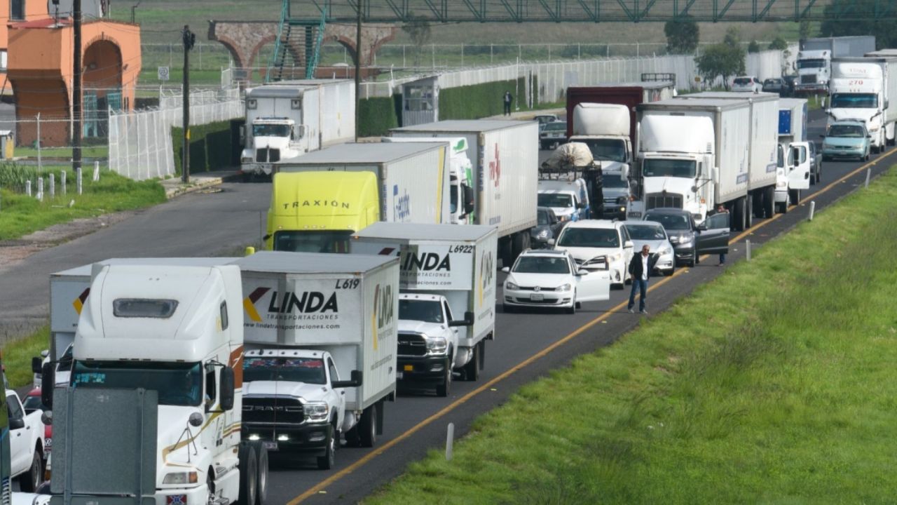 Transportistas Retiran El Bloqueo En La Autopista M Xico Pachuca Luego