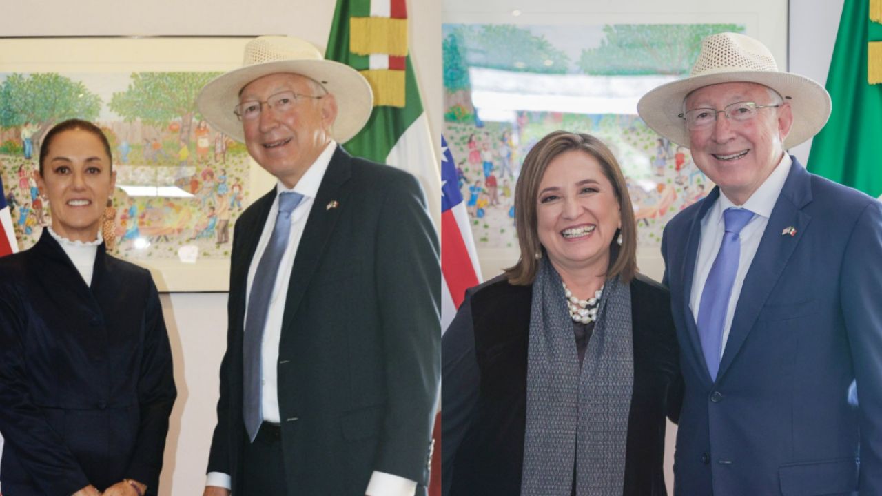 El Embajador Ken Salazar Sostuvo Encuentros Con Las Precandidatas