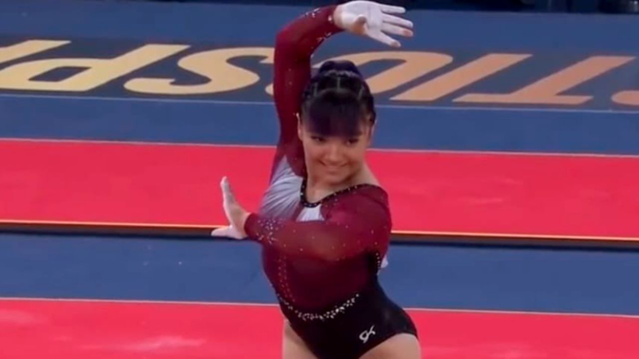 Alexa Moreno Suma Otra Medalla Gana Bronce En La Prueba De Piso De La