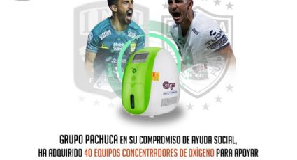 León y Pachuca juegan “El partido del aliento” para donar tanques de oxígeno