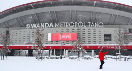 El Atlético de Madrid-Athletic, aplazado por la nevada que azota a España