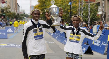 Kenia demuestra su dominio y arrasa en el Maratón de Boston