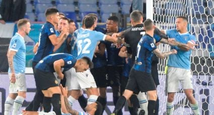 El Lazio remonta al Inter, que arma bronca al final, con un Lautaro furioso por la derrota