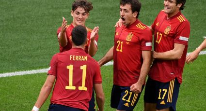 España le quita el invicto de 37 partidos de Italia con un ‘niño’ en la cancha