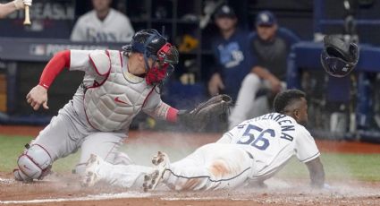 Rays blanquean a Medias Rojas y Arozarena se ‘roba el plato’ de forma espectacular