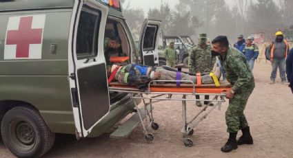 Dan de alta a 23 trabajadores accidentados en el aeropuerto de Santa Lucía