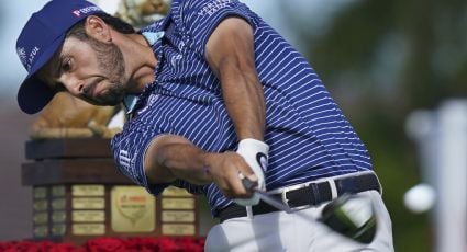 El mexicano Abraham Ancer, entre los tres primeros líderes del Hero World Challenge