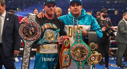 'Canelo' Álvarez y Eddy Reynoso cierran el 2021 con premio doble... Ganan boxeador y entrenador del año