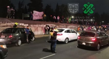 A una semana de agresión policial, ciclistas bloquean avenidas de CDMX