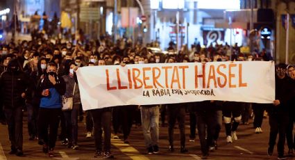 Suman 34 detenidos tras protestas y saqueos en España por arresto de rapero Pablo Hasel