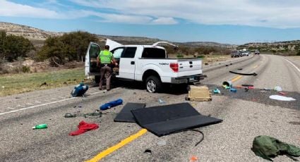 Ocho migrantes mexicanos fallecen en accidente vial tras una persecución policial en Texas