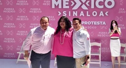 Rosa Elena Millán asume como candidata de Fuerza por México en Sinaloa; promete castigo a feminicidas