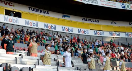 La escasa afición en el Jalisco revive el grito “¡Eeeh, pu...!” durante el México-Dominicana