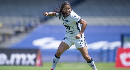 Fabiola Santamaría anota histórico primer gol de Pumas Femenil en CU