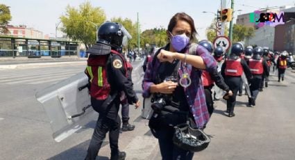 #8M2021 Suspenden a cuatro policías tras agredir y esposar a dos fotorreporteras en metro Hidalgo