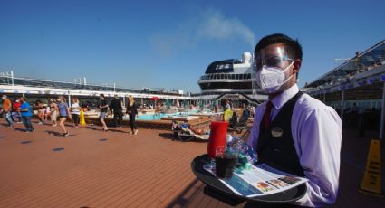 Pese a restricciones por Covid-19, turistas disfrutan de los cruceros en Italia durante vacaciones de Pascua