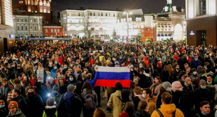 Suman más de mil detenidos en Rusia en las marchas en apoyo a Alexei Navalny