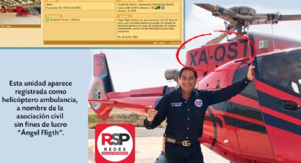 Señalan a candidato de RSP al gobierno de SLP de usar helicóptero ambulancia en campaña