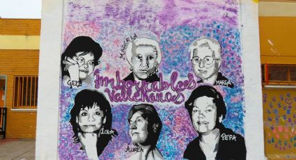 Imborrables Vallekanas: la historia de seis mujeres homenajeadas en un mural