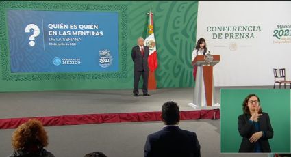 AMLO inaugura el "quién es quién de las mentiras" de los medios; señala a periodistas y tuiteros