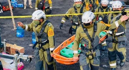 Rescatan el cuerpo de uno de los mineros atrapados tras el derrumbe en Múzquiz