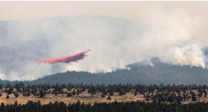 Incendio forestal en Oregon, el más grande hasta el momento en EU, está contenido en sólo un 7%