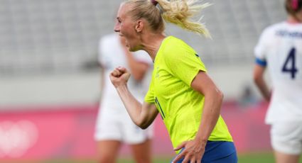 Suecia sorprende en el futbol femenil de Tokio y termina con invicto de 44 partidos de EU