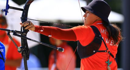 El equipo femenil mexicano de tiro con arco es segundo en la ronda de clasificación; Ale Valencia, la más destacada