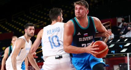 Luka Doncic pudo imponer marca de puntos en su debut olímpico y prefirió salir: "No me preocupan los récord"