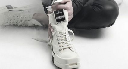 Converse presentó un estilo gótico; el diseñador Rick Owens colaboró en una nueva colección