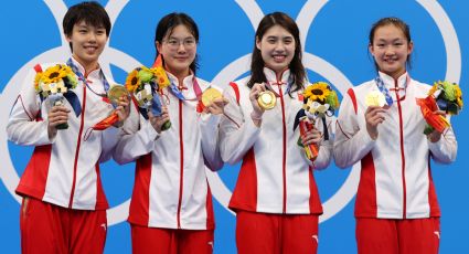 China se adueña del oro en relevos 4x200 estilo libre femenil con nuevo récord mundial