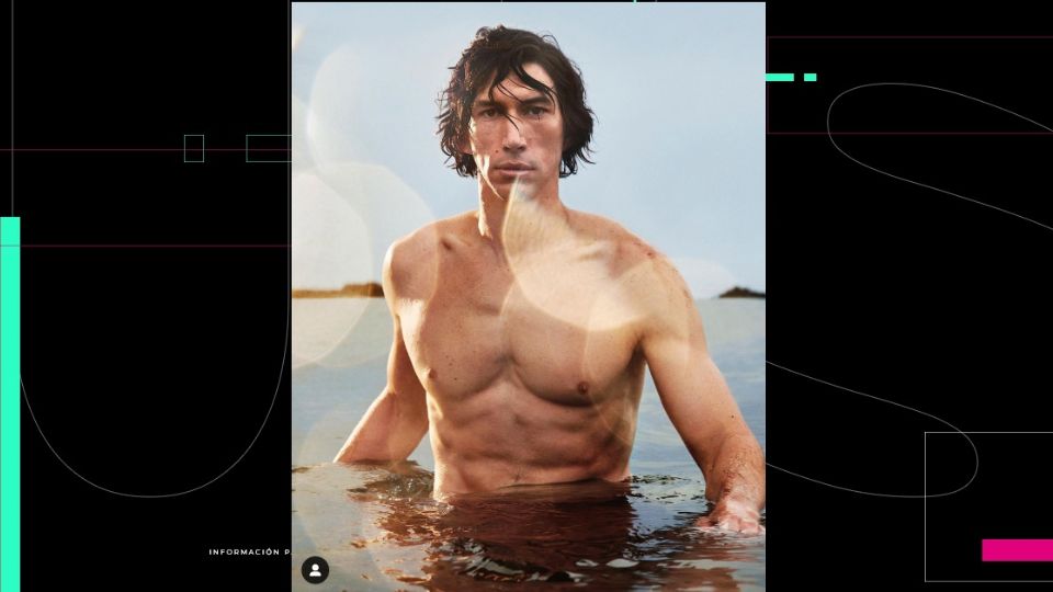 Adam Driver es la imagen de la nueva campaña de la marca Burberry. Foto: Instagram @burberrybeauty