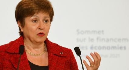 Presidenta del FMI prevé riesgo de inflación sostenida en Estados Unidos