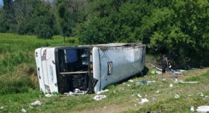 Volcadura de autobús turístico deja 57 lesionados en Nueva York