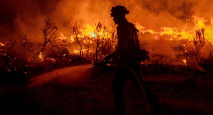 Bomberos luchan por evitar que incendio forestal 'Dixie' se expanda ante los fuertes vientos