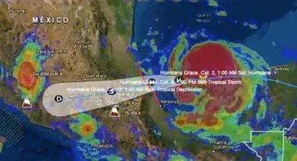 Emiten alerta roja en el norte y centro de Veracruz por el huracán “Grace”