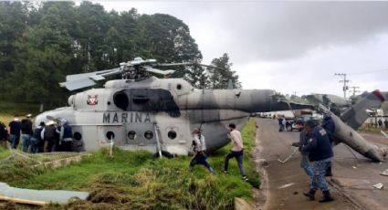 Video. Así fue el accidente de helicóptero que sufrió el secretario de gobierno de Veracruz