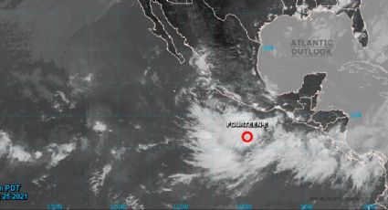 Se forma depresión tropical en costas de Guerrero; dejará fuertes lluvias en cuatro estados