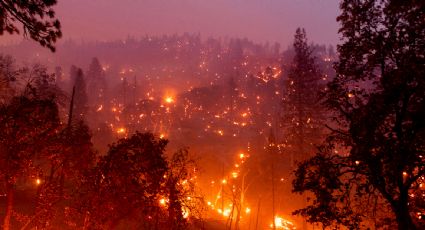 El viento frustra el esfuerzo por apagar los incendios forestales en California