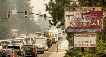 Incendio "Caldor" se extiende en Lake Tahoe, California, tras evacuación de la ciudad