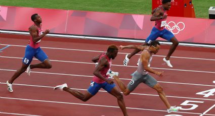 Andre de Grasse hereda el trono de Usain Bolt en los 200 metros y supera al trío estadounidense