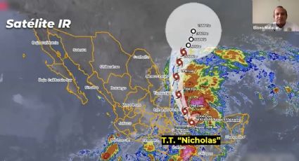 Tormenta tropical "Nicholas" causará afectaciones en Veracruz y Tamaulipas; instalan más de 2 mil albergues temporales