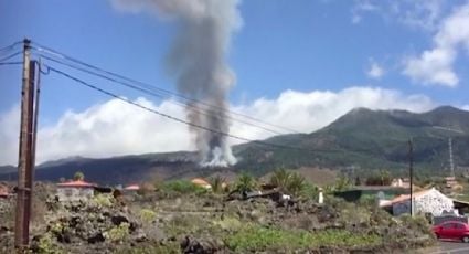 Entra en erupción el volcán Cumbre Vieja en la isla española de La Palma