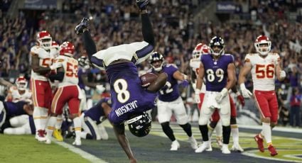 ¡Voltereta espectacular! Lamar Jackson lidera la victoria de Ravens contra Chiefs