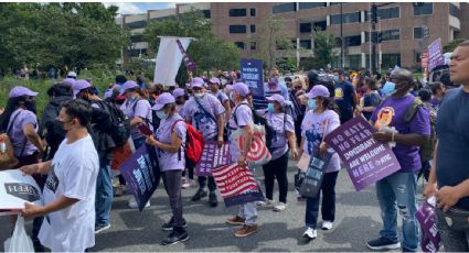 Activistas y migrantes protestan en Washington para presionar al Congreso en regularización de la ciudadanía