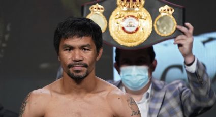 Manny Pacquiao anuncia su regreso al boxeo a los 45 años para una pelea de revancha ante Floyd Mayweather Jr.?