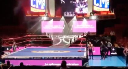 Función de Lucha Libre en la Arena México se interrumpe por el sismo