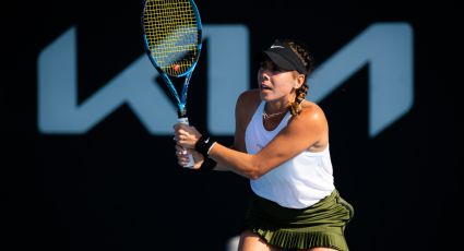 La mexicana Giuliana Olmos avanza a la segunda ronda en dobles femenil del Abierto de Australia