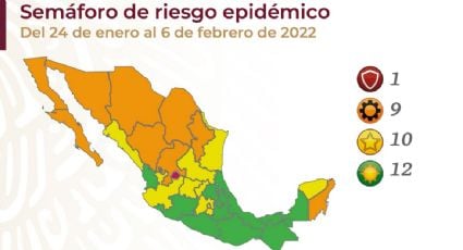 CDMX vuelve a semáforo amarillo y Aguascalientes pasa a rojo, reporta la secretaría de Salud